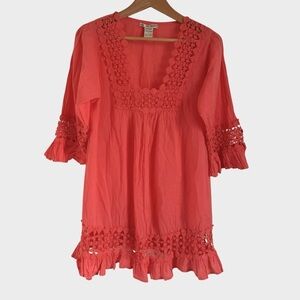 Cute Options Crochet Tunic Top